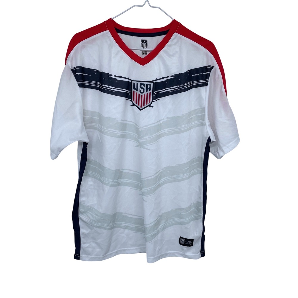 White USA National Team‎ Soccer Jersey Adult Small Youth XL United States